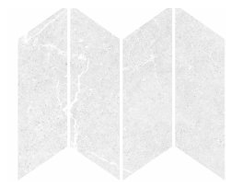 HG-C73STZ01FT - STAZZEMA IVORY CHEVRON - 73X260mm