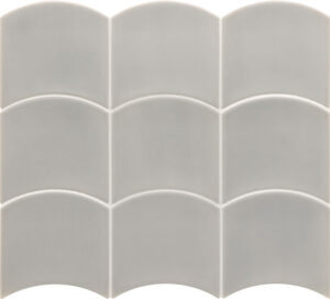 WAVGRG12 - WAVE GREY OWL GLOSS - 120MMX120MM