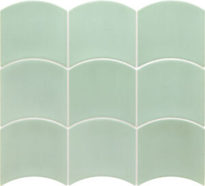 WAVMIG12 - WAVE MINT GLOSS - 120MMX120MM
