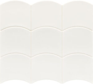 WAVWHG12 - WAVE WHITE GLOSS - 120MMX120MM