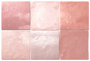 AC-1224C - ARTISAN ROSE MALLOW SUBWAY GLOSS - 132X132MM