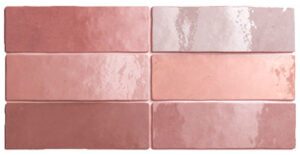 AC-1224D - ARTISAN ROSE MALLOW SUBWAY GLOSS - 65X200MM