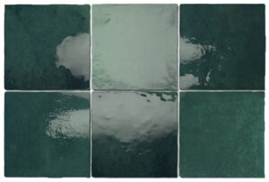 AC-1254C - ARTISAN MOSS GREEN SUBWAY GLOSS - 132X132MM