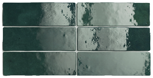 AC-1254D - ARTISAN MOSS GREEN SUBWAY GLOSS - 65X200MM