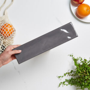 MARLCH7530 - MARLOW CHARCOAL SUBWAY GLOSS - 75 X 300 X 9.5MM