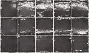 ALTBLG1 - ALTEA BLACK SUBWAY GLOSS - 100X100MM