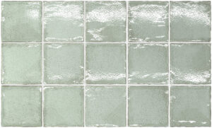 ALTMAG1 - ALTEA MATCHA SUBWAY GLOSS - 100X100MM