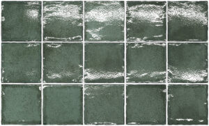 ALTPGG1 - ALTEA PINE GREEN SUBWAY GLOSS - 100X100MM