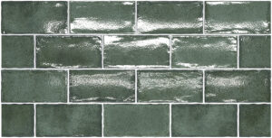 ALTPGG2 - ALTEA PINE GREEN SUBWAY GLOSS - 75X150MM
