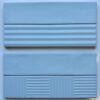 VLME BLUE - VOLUME BLUE - MATT - 3D BAMBOO & PYRAMID - 60X250MM