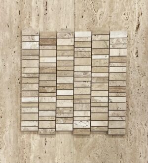 101453 - TRAVERTINE-MONTIPELLIER CREAM MOSAIC - 303x298
