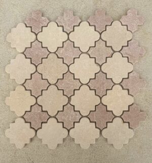 101669 - CAIRO CREMA MARFIL & ROSSO - 310X310