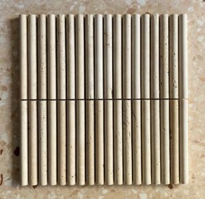 TERST286 - MINI FLUTES TRAVERTINE ROMAN - 15x151-305x305