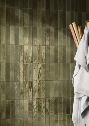 Alternative view of Portofino Musk Gloss Subway Ceramic Tile